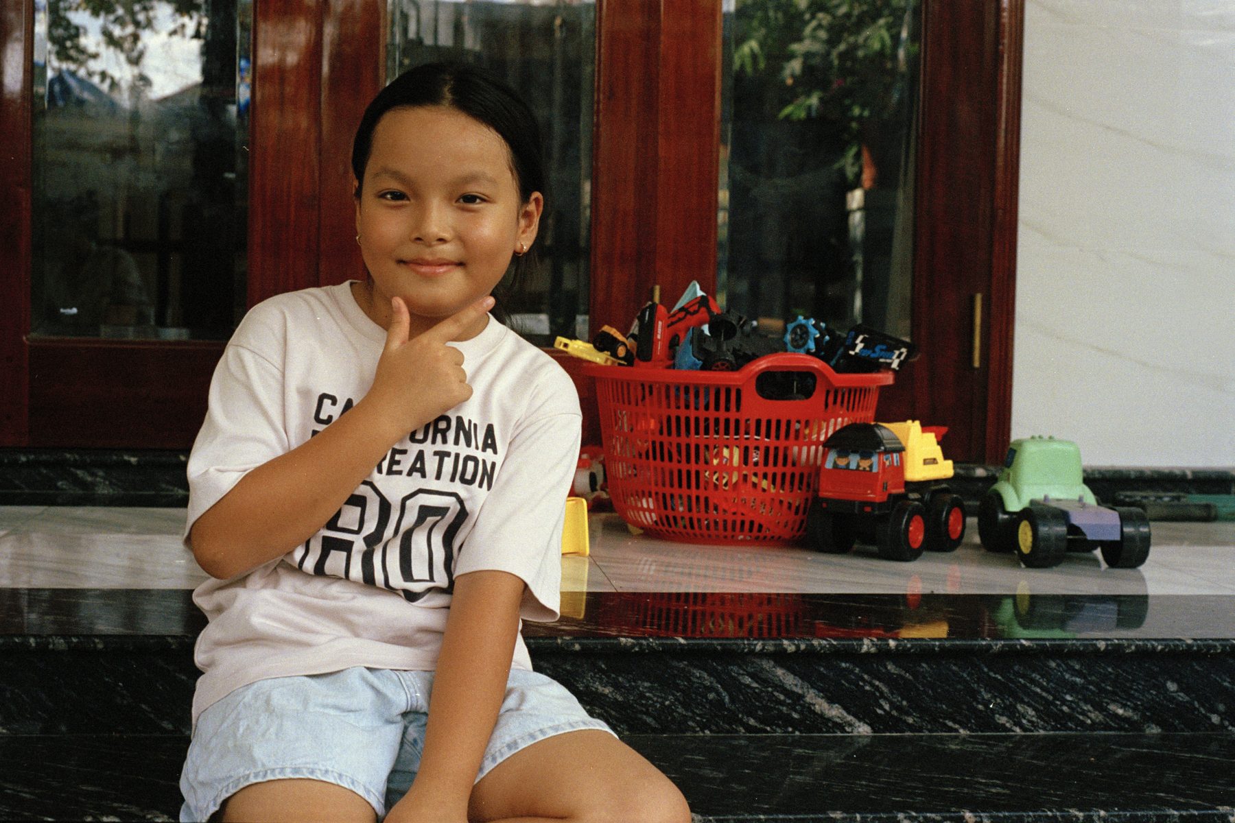 One of Bella's students in Huế, Vietnam